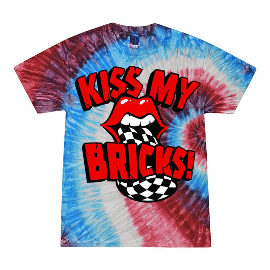 Kiss My Bricks Tie Dye Tee ***CLEARANCE***