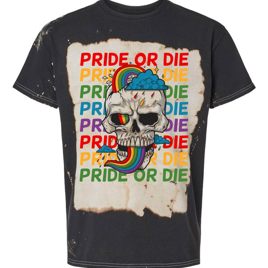 Pride Or Die Tie Dye Tee - United State of Indiana