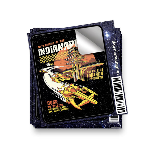 2125 Indy 500 Sticker