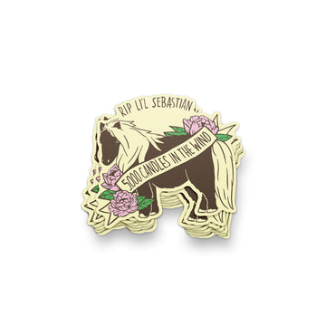 5000 Candles Lil Sebastian Sticker - United State of Indiana