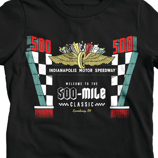 500 Mile Classic Youth Tee - United State of Indiana