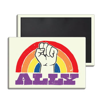 Ally Fist Magnet - United State of Indiana