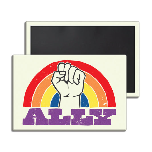 Ally Fist Magnet - United State of Indiana