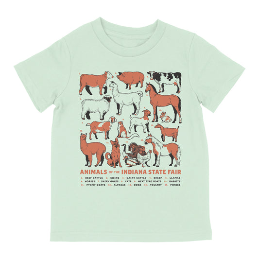 Animals of the Indiana State Fair Toddler Tee
