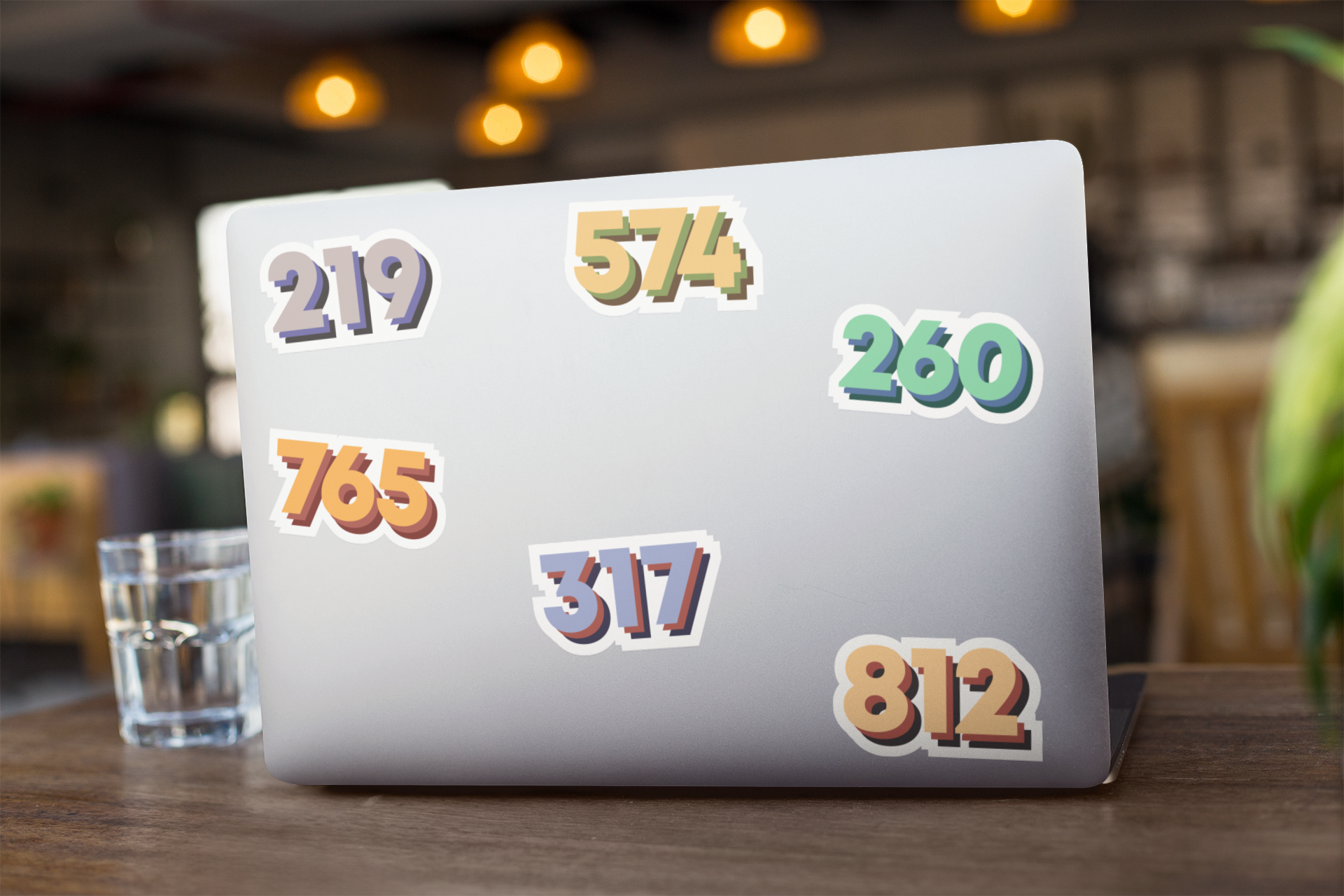 219 Area Code Sticker - United State of Indiana
