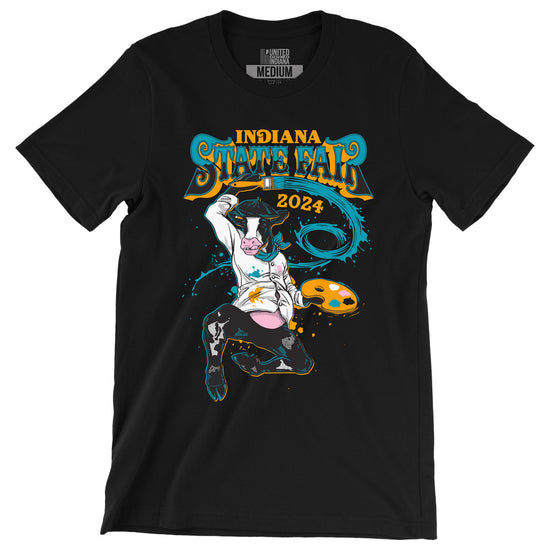 Artist Cow Tee ***CLEARANCE*** - United State of Indiana