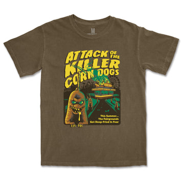 Attack of the Killer Corndogs Tee - United State of Indiana