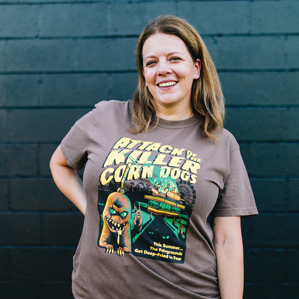 Attack of the Killer Corndogs Tee - United State of Indiana