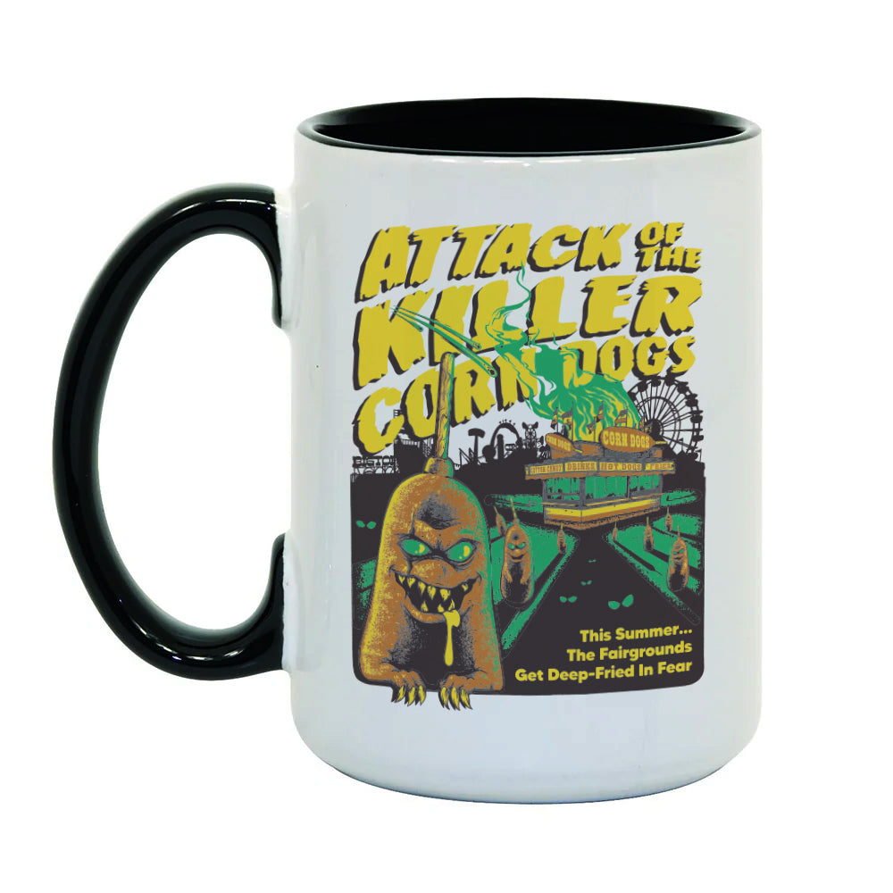 Attack of the Killer Corndogs Mug - United State of Indiana