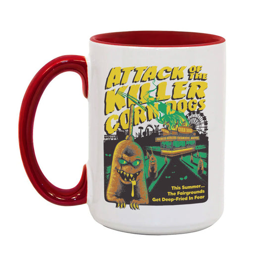 Attack of the Killer Corndogs Mug - United State of Indiana