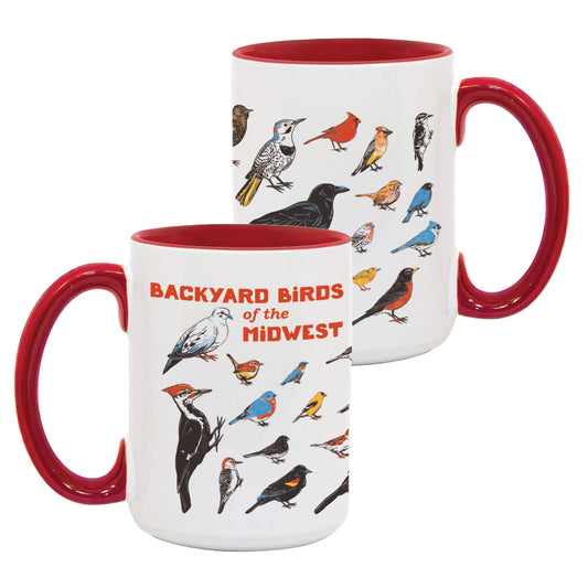 Backyard Birds Mug - United State of Indiana
