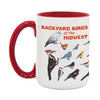 Backyard Birds Mug - United State of Indiana