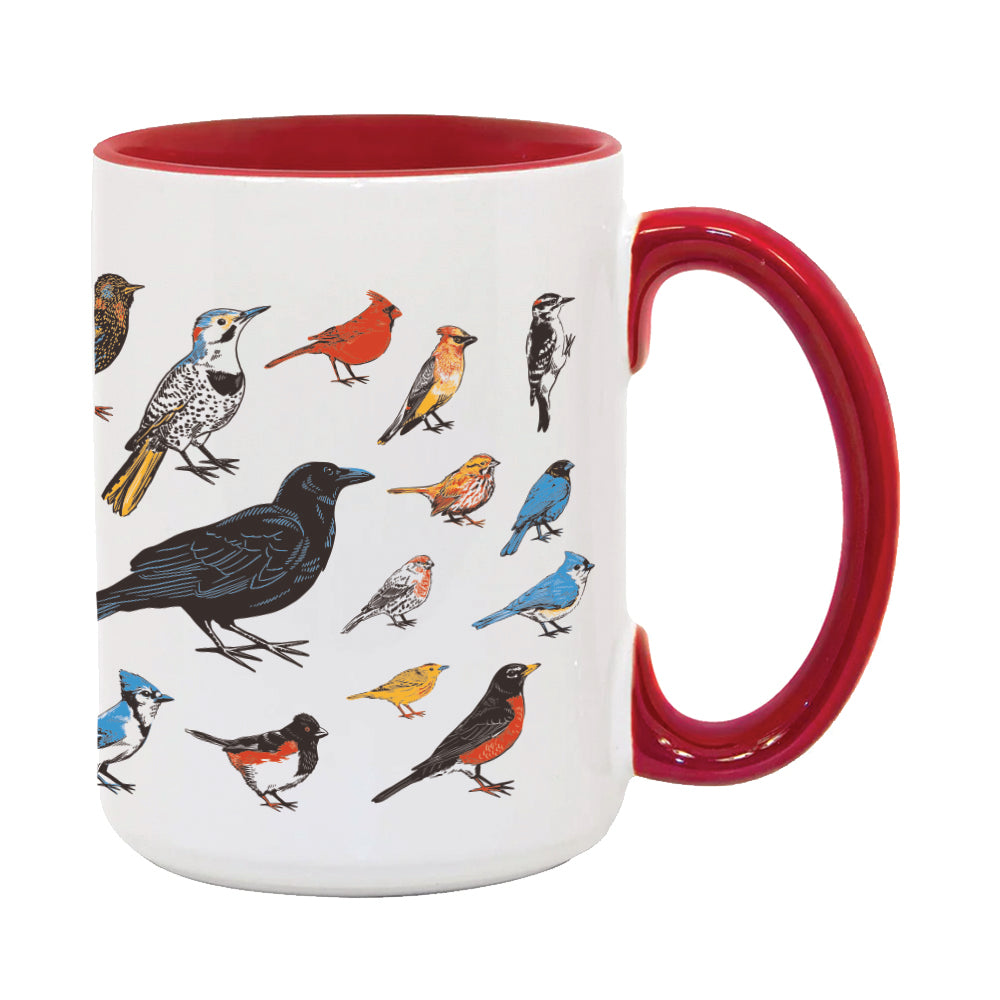 Backyard Birds Mug - United State of Indiana