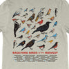 Backyard Birds of the Midwest Tee - United State of Indiana