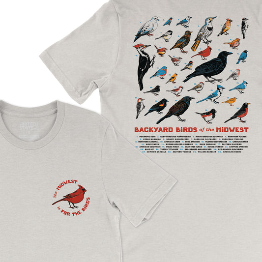 Backyard Birds of the Midwest Tee