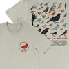 Backyard Birds of the Midwest Tee - United State of Indiana