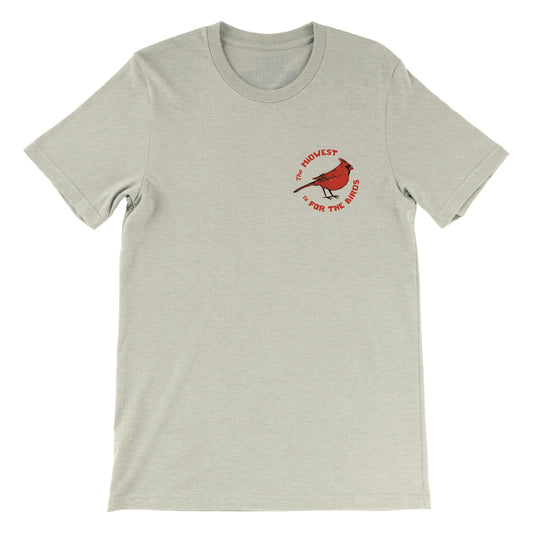Backyard Birds of the Midwest Tee - United State of Indiana