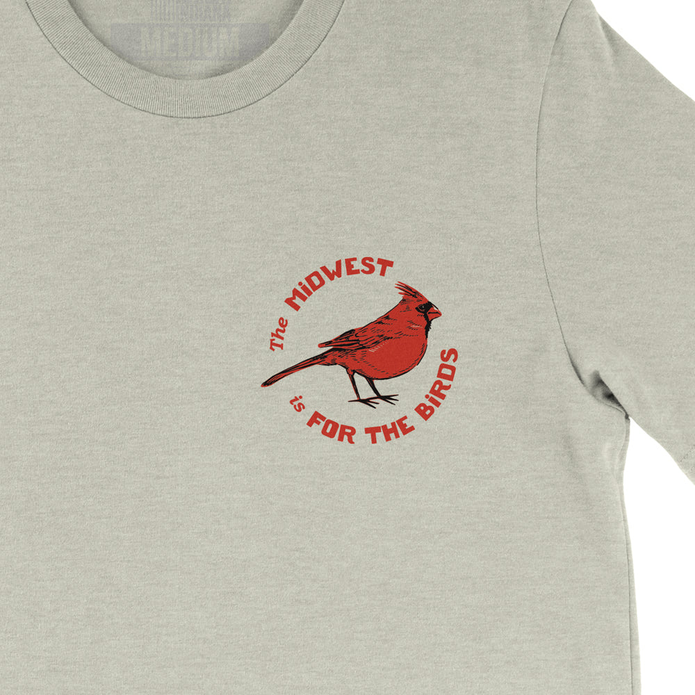 Backyard Birds of the Midwest Tee - United State of Indiana