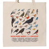 Backyard Birds of the Midwest Tote - United State of Indiana