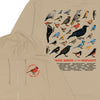 Backyard Birds Zip-Up Hoodie