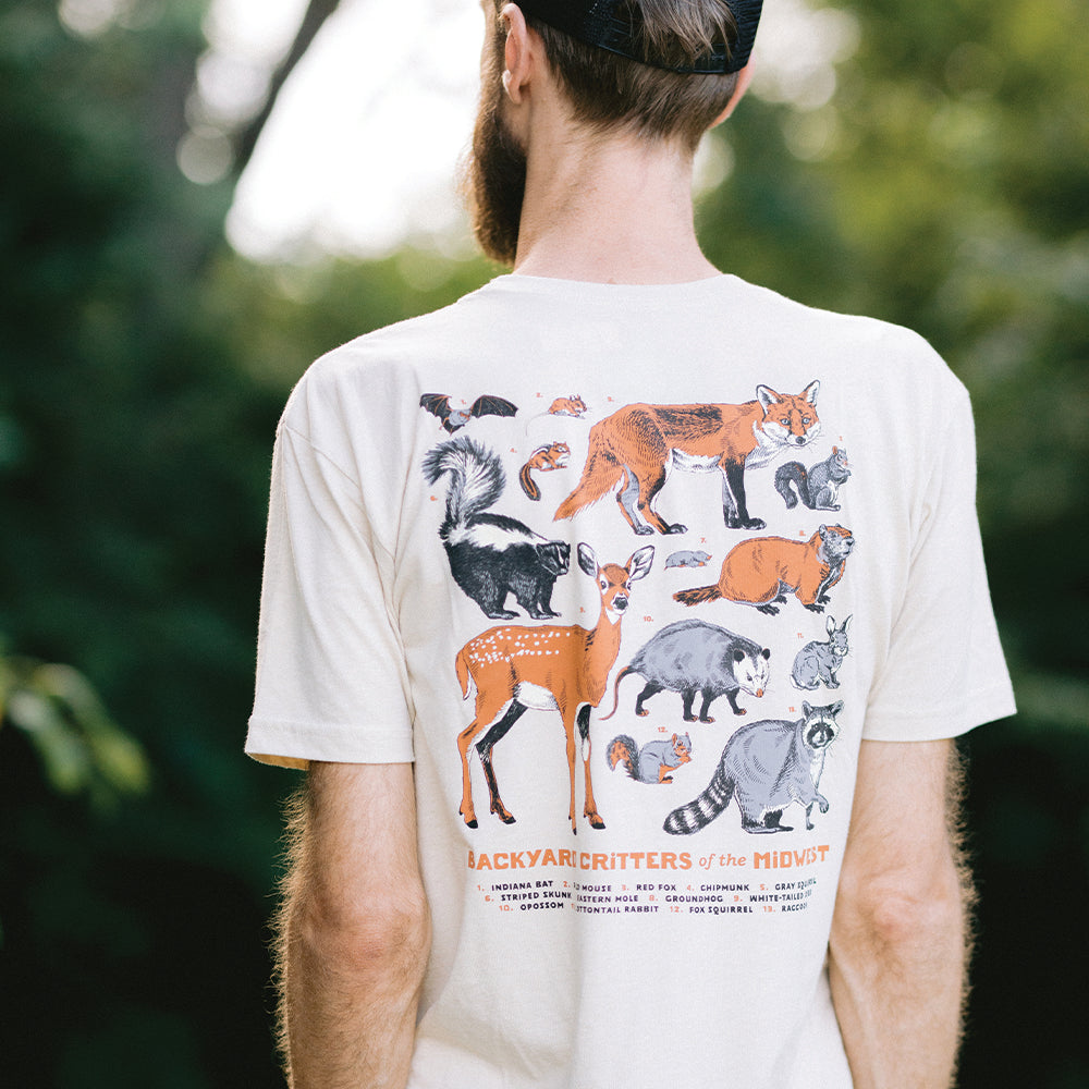 Backyard Critters Tee - United State of Indiana