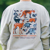 Backyard Critters of the Midwest Crewneck - United State of Indiana
