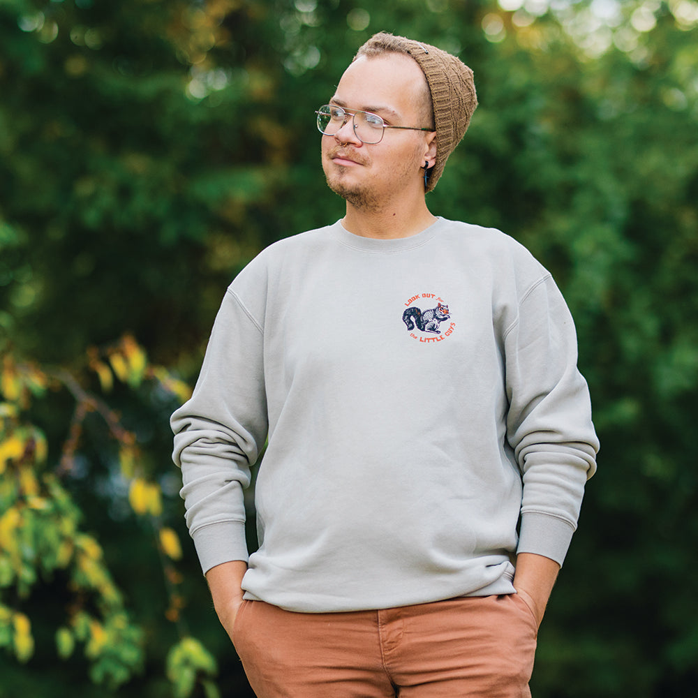 Backyard Critters of the Midwest Crewneck - United State of Indiana
