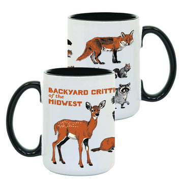 Backyard Critters Mug - United State of Indiana