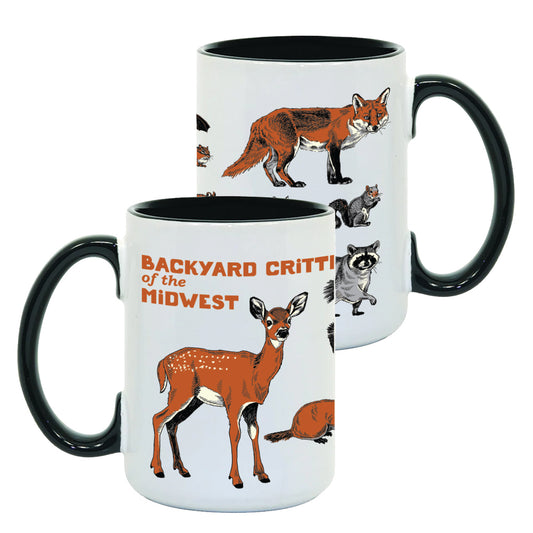 Backyard Critters Mug - United State of Indiana
