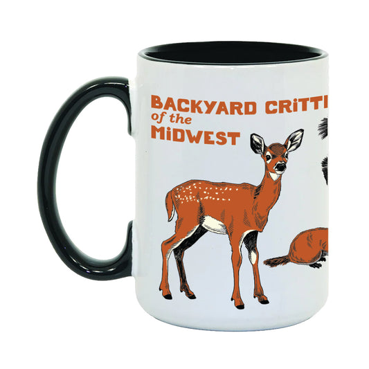 Backyard Critters Mug - United State of Indiana
