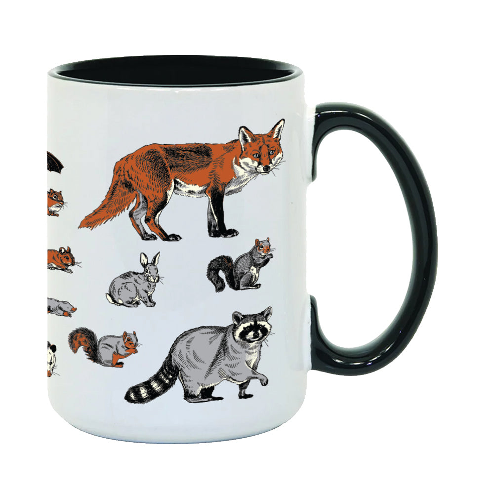 Backyard Critters Mug - United State of Indiana