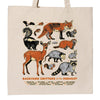Backyard Critters of the Midwest Tote Bag - United State of Indiana