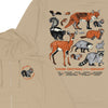 Backyard Critters Zip-Up Hoodie