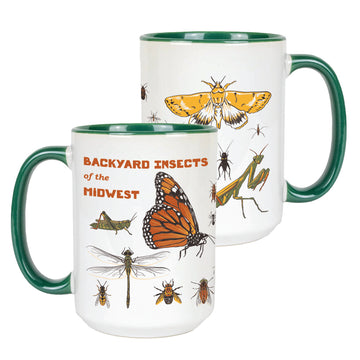 Backyard Insects Mug - United State of Indiana