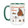 Backyard Insects Mug - United State of Indiana