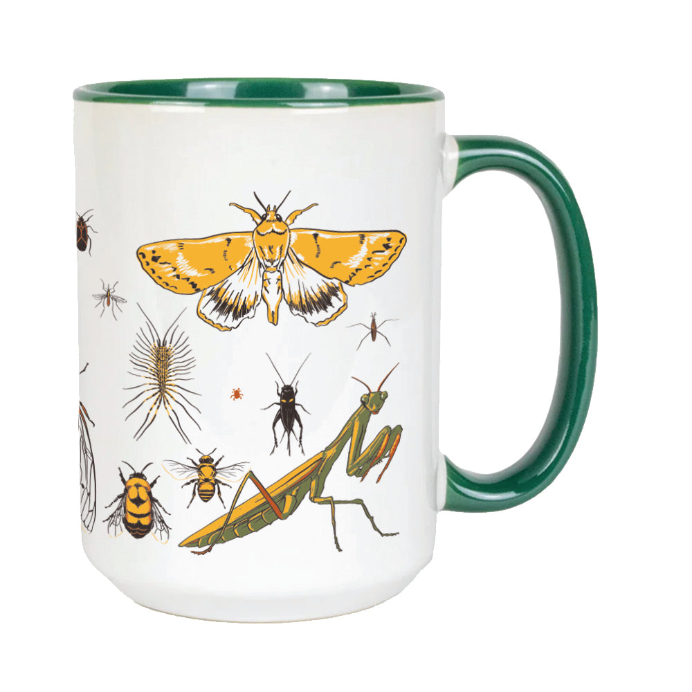 Backyard Insects Mug - United State of Indiana
