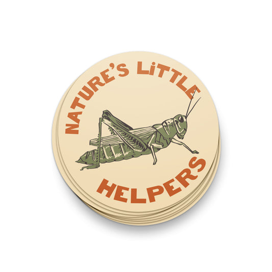 Backyard Insects of the Midwest Sticker - United State of Indiana