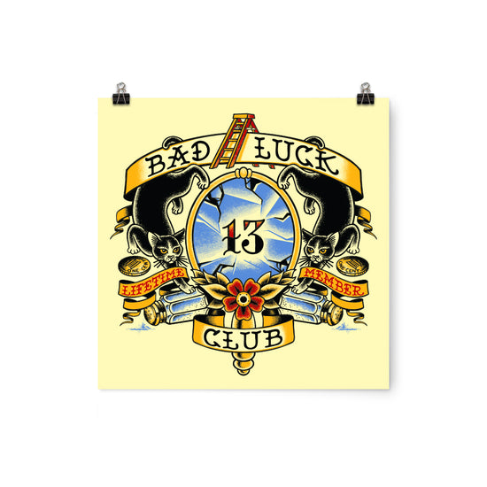 Bad Luck Club Poster - United State of Indiana
