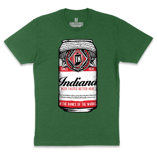 Indiana Beer Can Tee ***CLEARANCE***