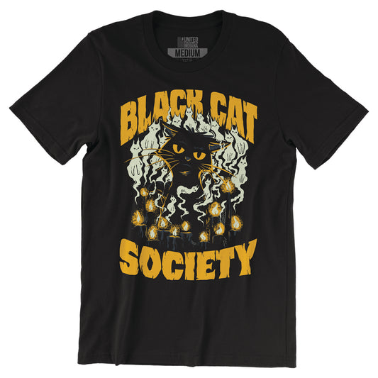 Black Cat Society Tee - United State of Indiana
