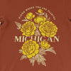 Bloom Where You Are Planted Michigan Tee
