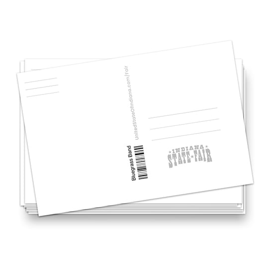 Bluegrass Band Postcard