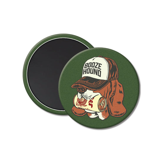 Booze Hound Magnet - United State of Indiana