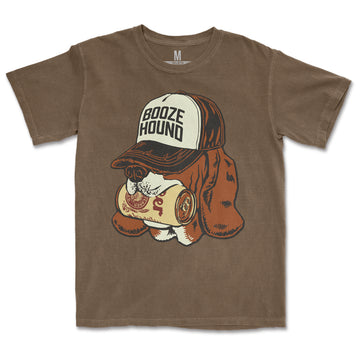 Booze Hound Tee - United State of Indiana