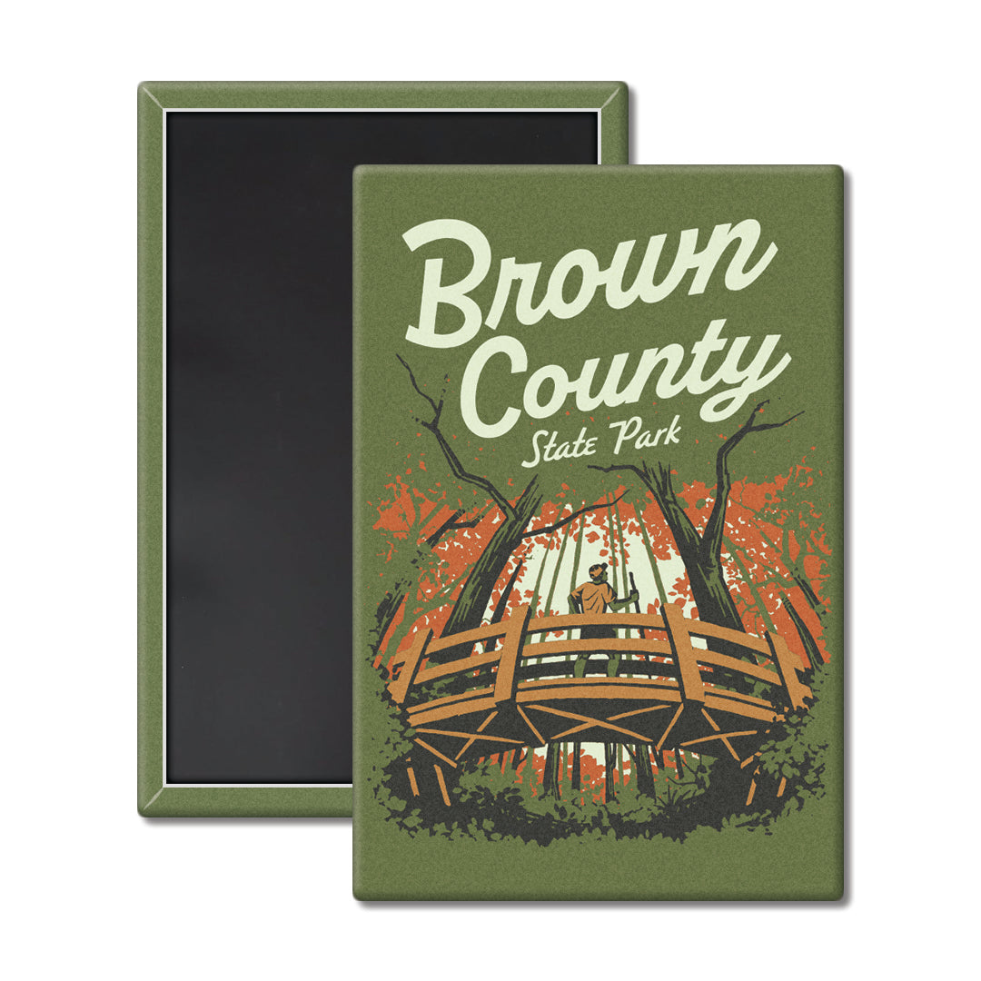 Brown County State Park Magnet - United State of Indiana