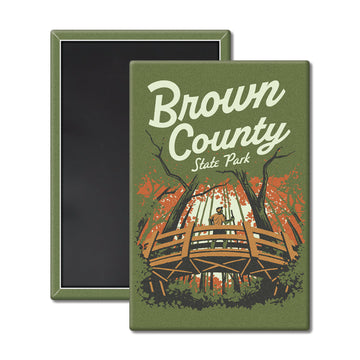 Brown County State Park Magnet - United State of Indiana