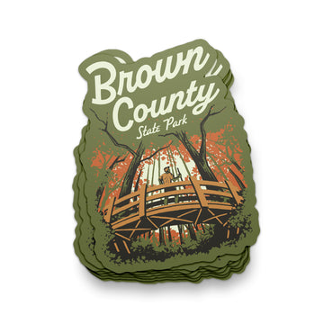 Brown County State Park Sticker - United State of Indiana