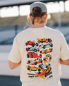 Indy Cars Through the Ages Tee