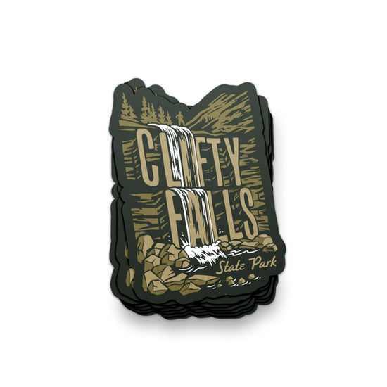 Clifty Falls State Park Sticker - United State of Indiana