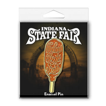 Indiana State Fair Corndog Enamel Pin